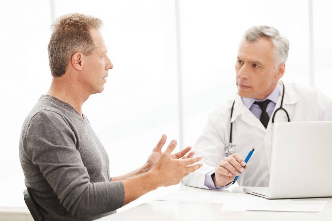consultar a un médico por síntomas de prostatitis